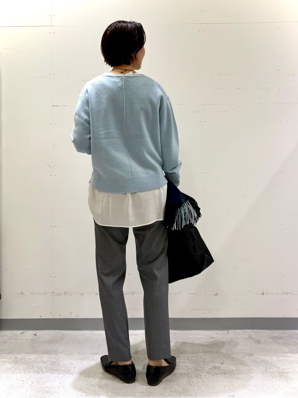 yuriさんの「INDIVI｜【洗える／裏起毛】ストレッチウォームパンツ」を使ったコーディネート