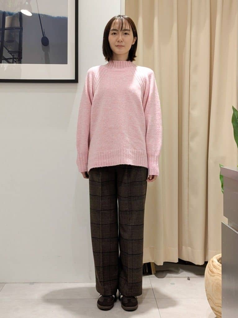 なめさんの「THE SHOP TK｜【2WAY/洗える】リバーシブル フェイクファーブルゾン」を使ったコーディネート