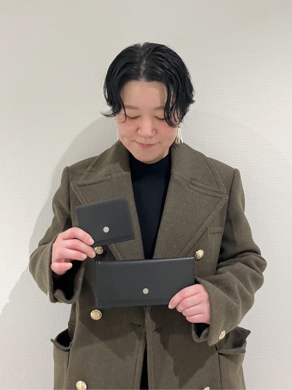 Cさんの「HIROKO HAYASHI｜RONDINE（ロンディネ）薄型ミニ財布」を使ったコーディネート