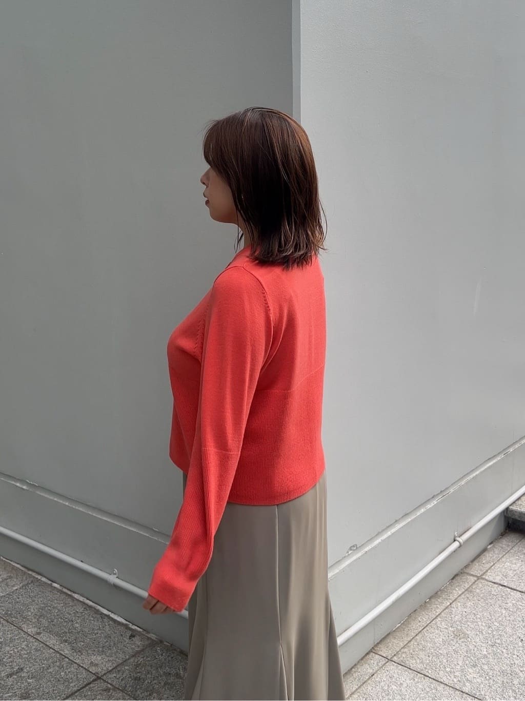 ちびゆきさんの「grove｜ウエストサイドリブマーメイドスカート」を使ったコーディネート