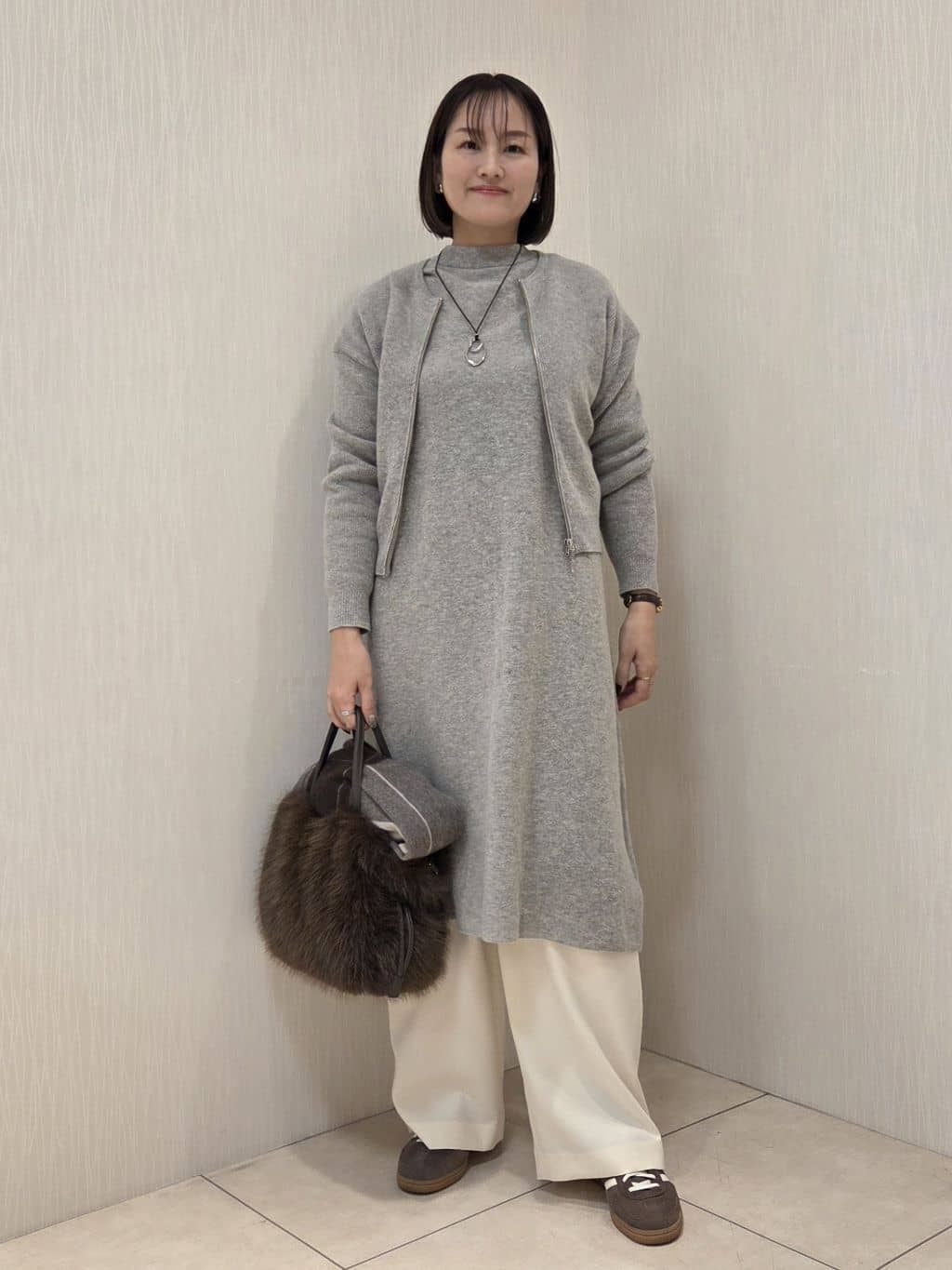 naokoさんの「UNTITLED｜【はっ水機能/フード取り外し可/防寒】ロングダウンコート」を使ったコーディネート