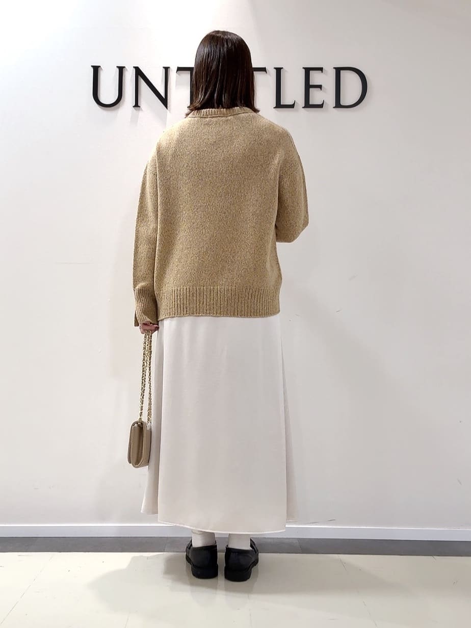 YUIさんの「UNTITLED｜【ロング丈/軽やか】テーラード　リバーコート」を使ったコーディネート