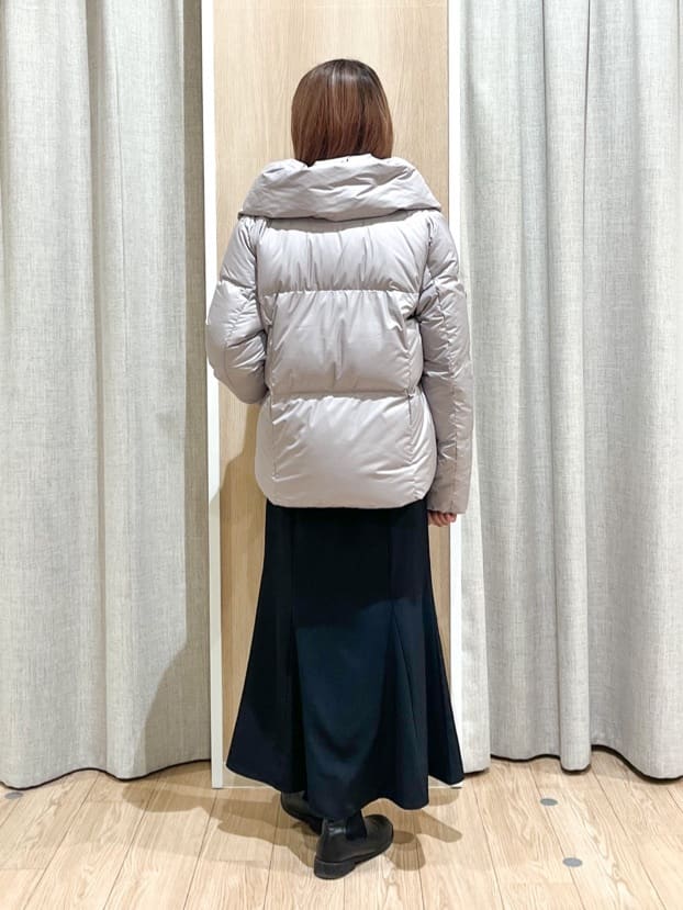 みーちゃんさんの「grove｜【名品アウター／800FP・多機能】つつまれダウンショート」を使ったコーディネート