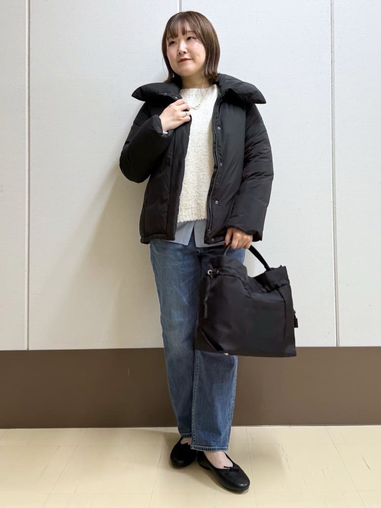 Rikoさんの「INDIVI｜【コットン】シャツ切り替えカットソー」を使ったコーディネート