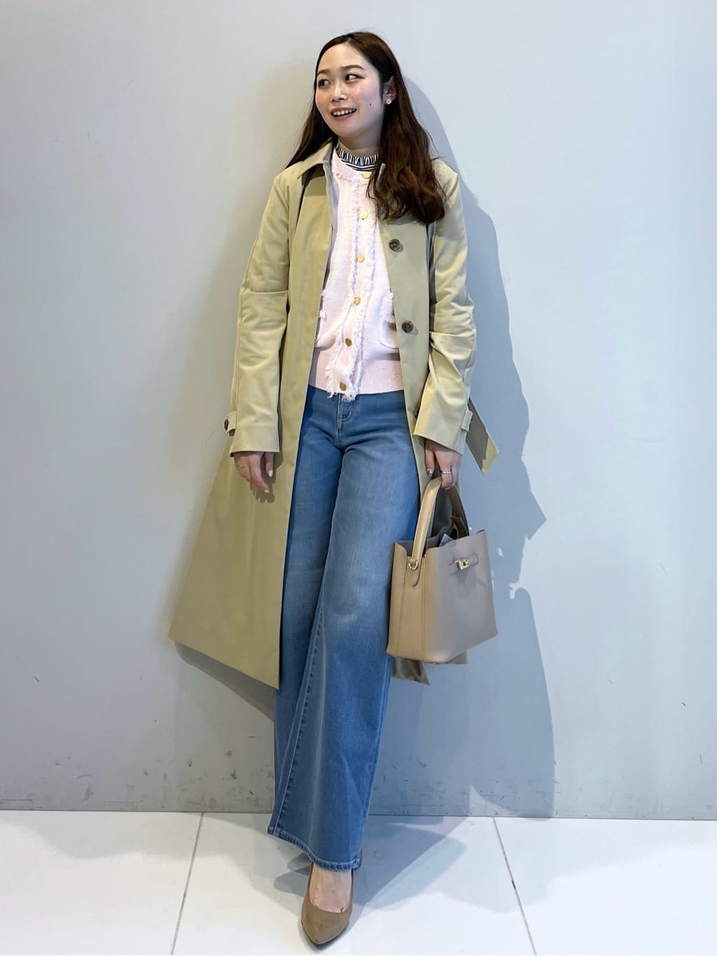 Saekoさんの「UNTITLED｜◆【はっ水/洗える】タスランステンカラーコート」を使ったコーディネート