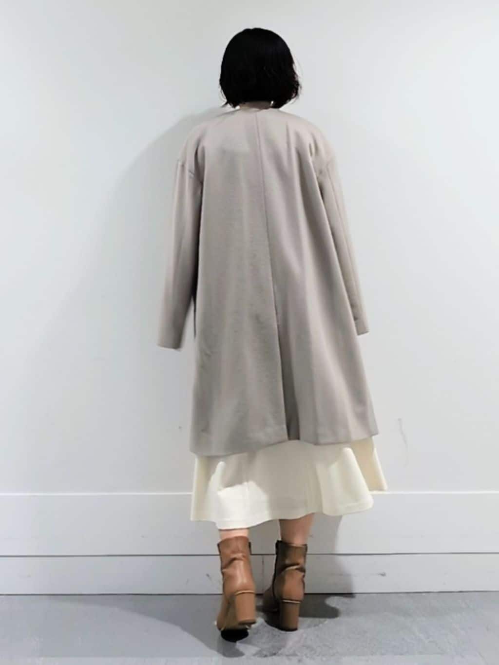 ミズタさんの「UNTITLED｜【洗える】モックネックミラノリブニット」を使ったコーディネート