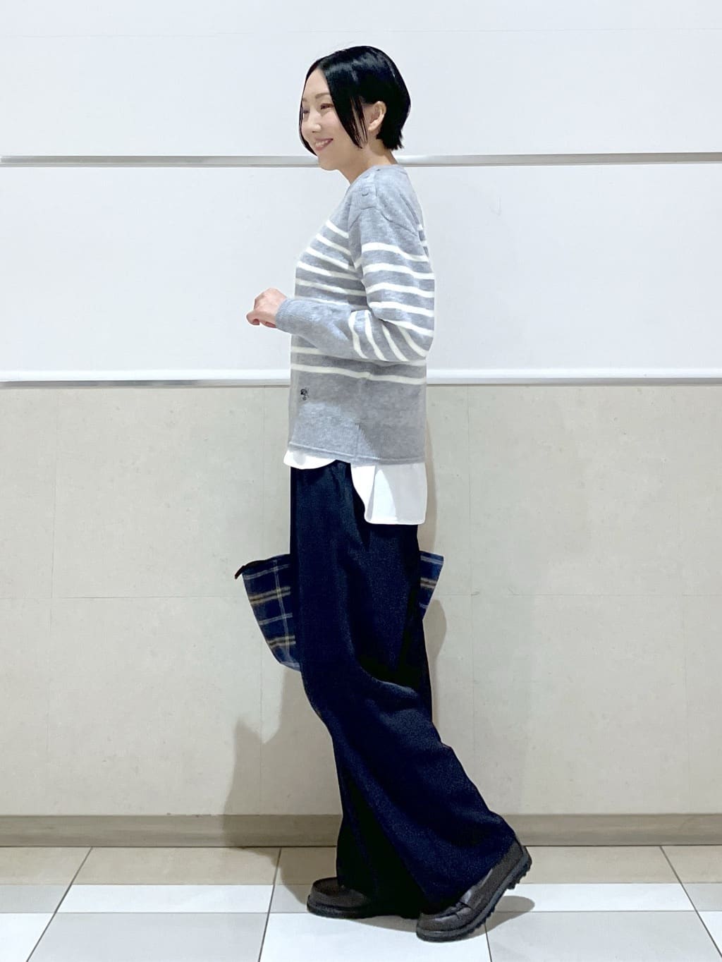 eriko さんの「Dessin｜【撥水・2WAY】ミュラーダウンコートミドル丈」を使ったコーディネート