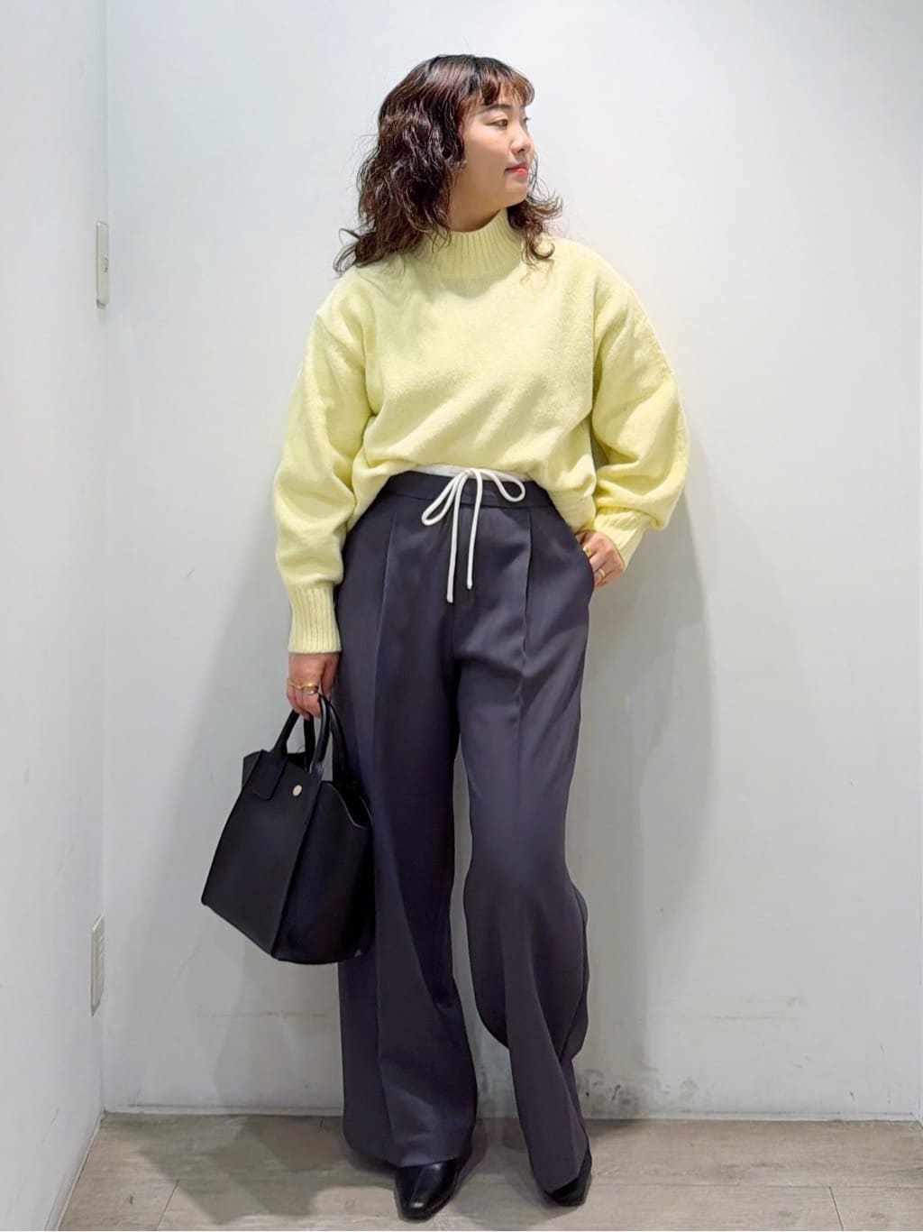 sumicaさんの「OPAQUE.CLIP｜ふわふわハイネックニット【洗濯機OK】」を使ったコーディネート
