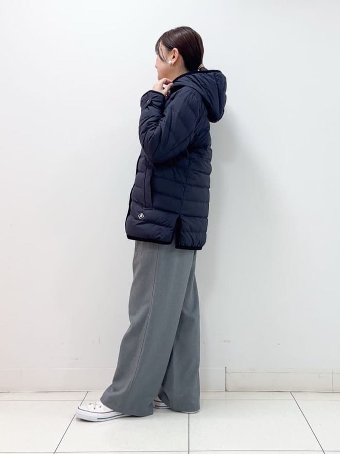 nakajoさんの「Dessin｜【撥水・2WAY】ミュラーダウンコートミドル丈」を使ったコーディネート
