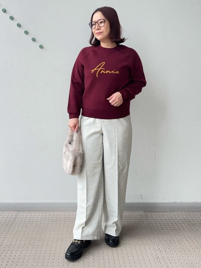 Asamiさんの「DRESSTERIOR｜アニージャカードニット」を使ったコーディネート