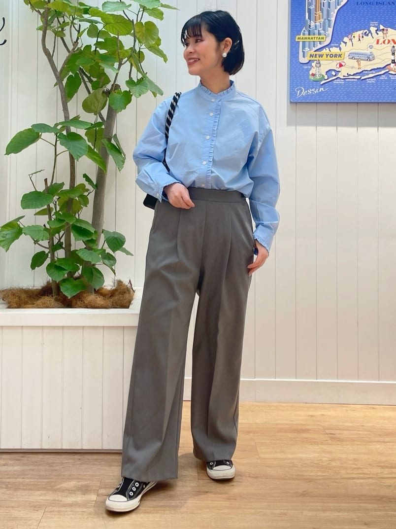 mikaさんの「Dessin｜【撥水・2WAY】ミュラーダウンコートミドル丈」を使ったコーディネート