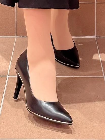 すみれさんの「ESPERANZA｜◆【晴雨兼用/12時間パンプス】約8.5cm　歩きやすくて疲れにくい」を使ったコーディネート
