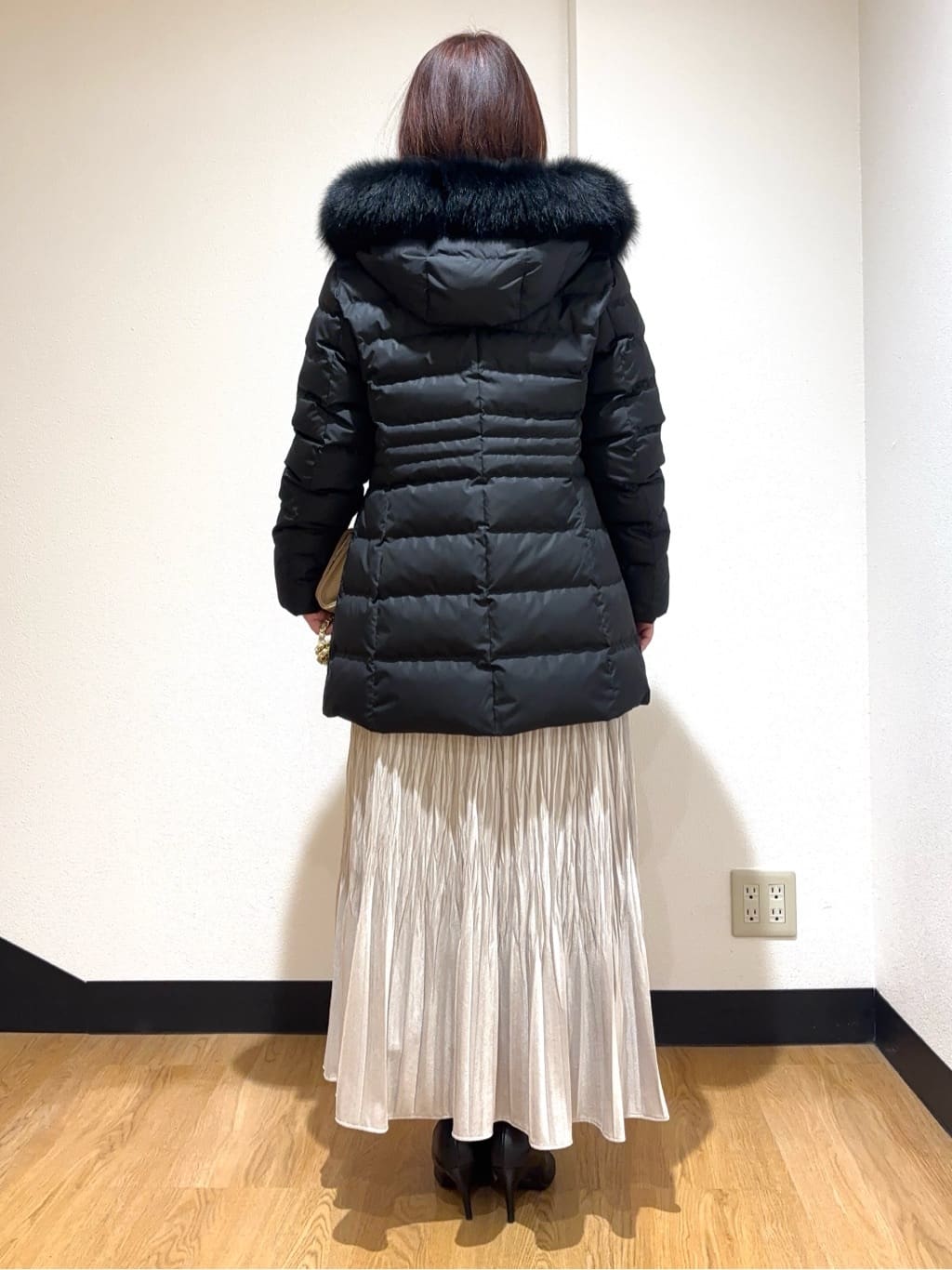MIKIKOさんの「UNTITLED｜【洗える】モックネックミラノリブニット」を使ったコーディネート