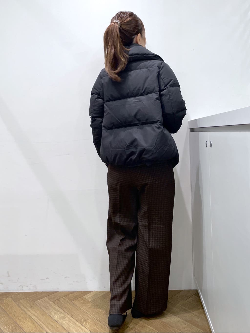 Junさんの「index｜KAWADAダウンショートコート【撥水／洗濯機OK／静電気防止裏地】《XS～LL》」を使ったコーディネート