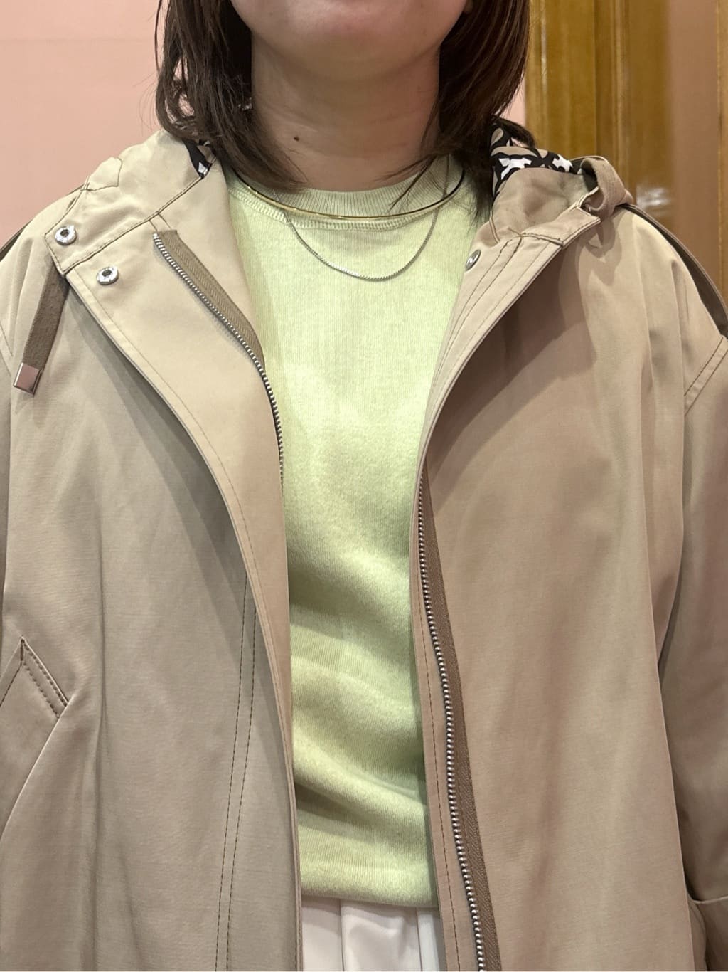 komatsuさんの「DRESSTERIOR｜【ウォッシャブル/撥水素材】Ａライン ショートモッズコート」を使ったコーディネート