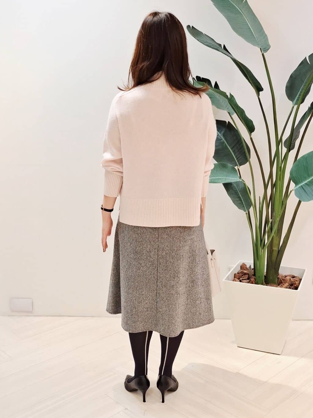 YuKaRiさんの「UNTITLED｜【8色展開/洗える】ウールカシミヤ ハイネックニット」を使ったコーディネート