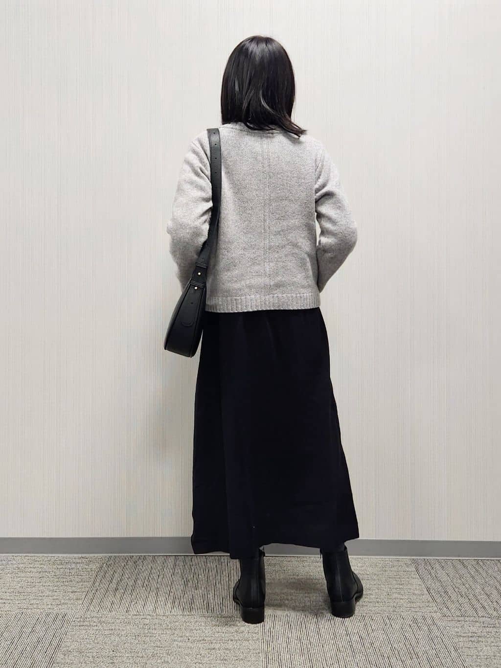 naraさんの「Dessin｜ウールカシミヤカーディガン」を使ったコーディネート