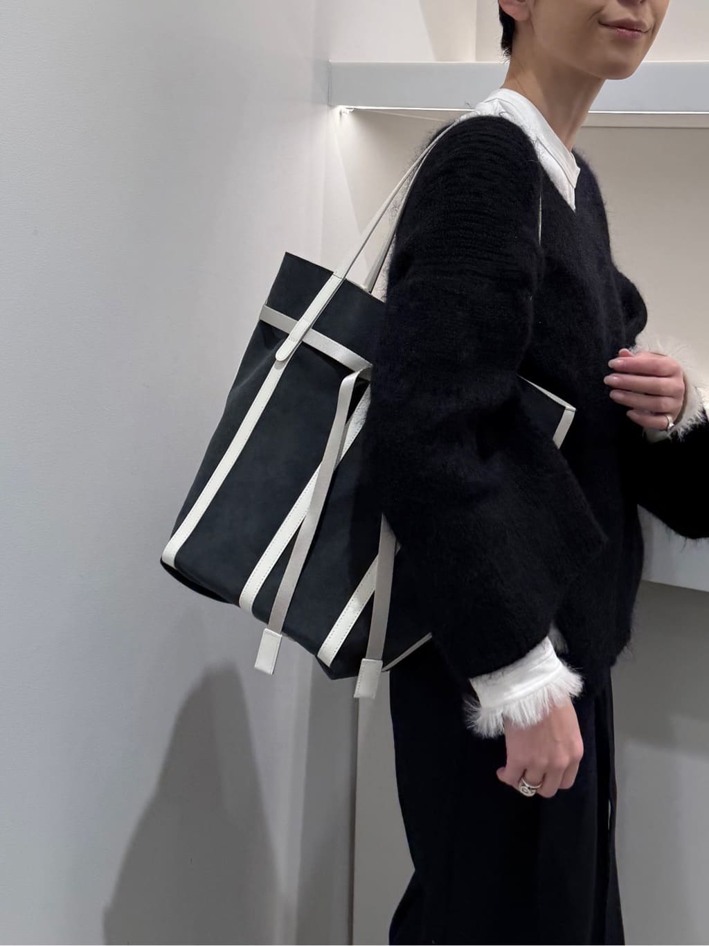 Kさんの「HIROKO HAYASHI｜PANIER CAMOSCIO（パニエ カモッショ）トートバッグ」を使ったコーディネート