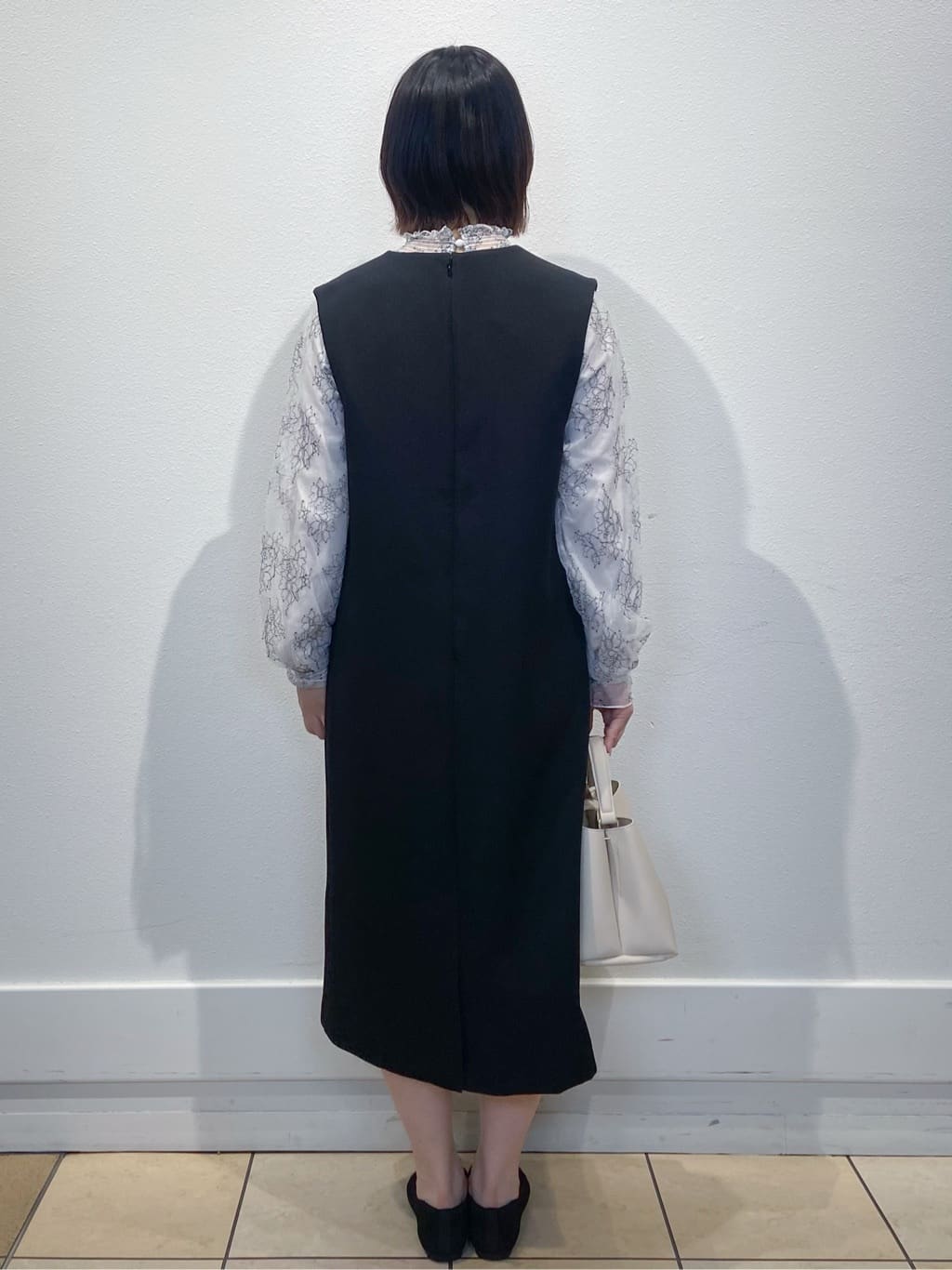 kimiさんの「index｜フリルハイネックレーストップス【洗濯機OK】」を使ったコーディネート