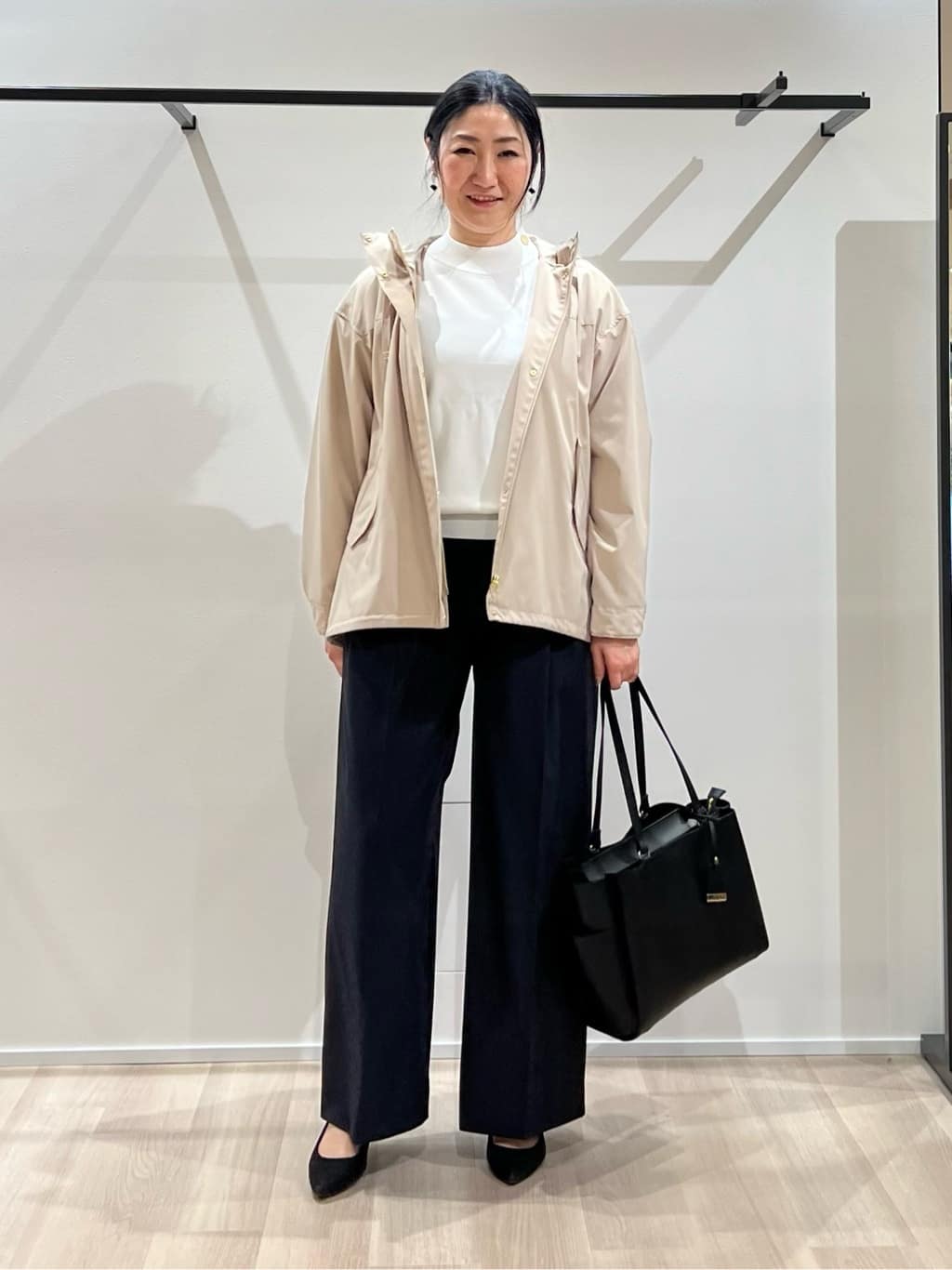 TOMOMIさんの「UNTITLED｜【洗える】ミラノリブニット」を使ったコーディネート
