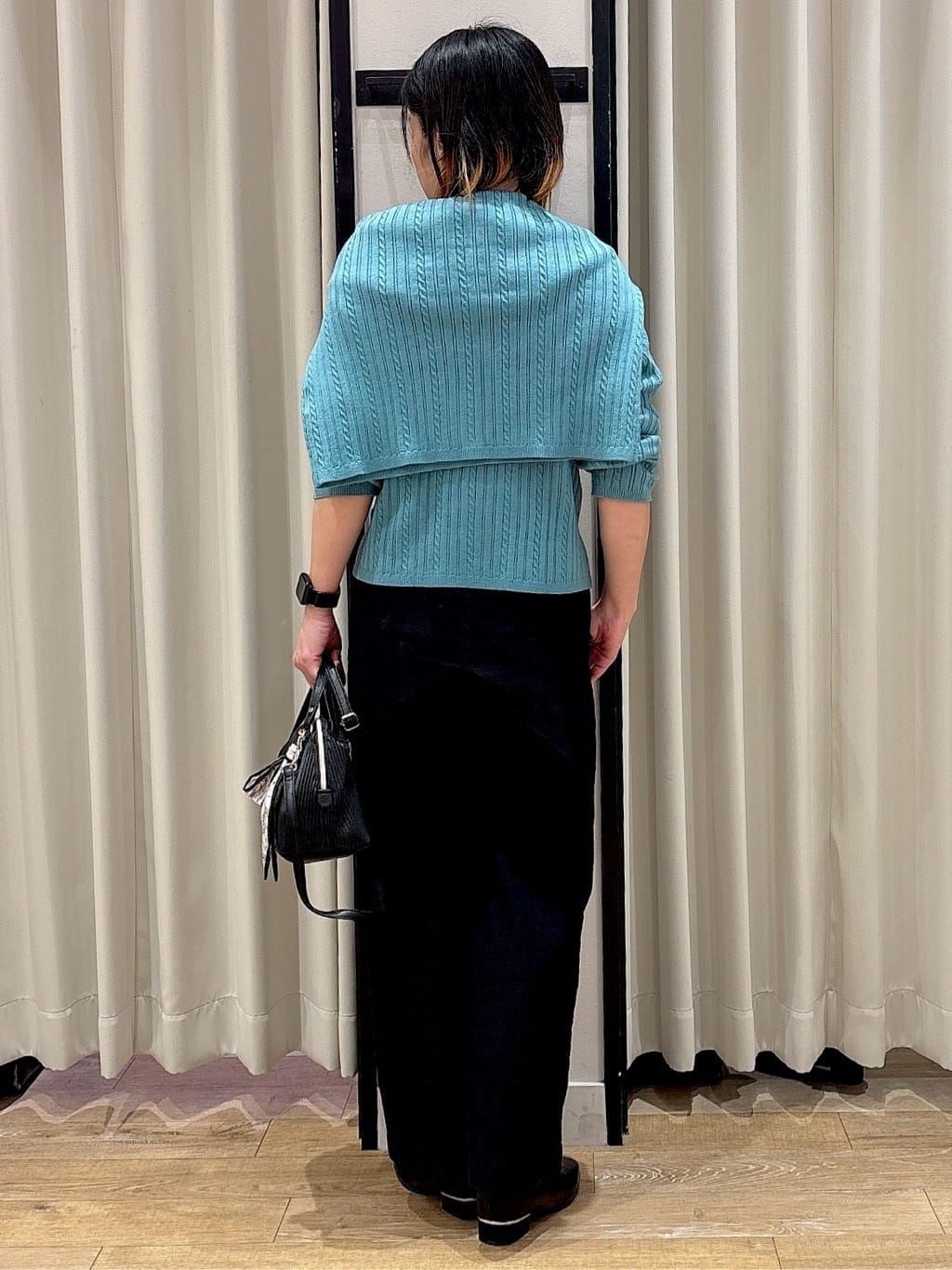 amamaさんの「grove｜【選べる着丈/多機能】裏起毛ハイパーストレッチワイドパンツ」を使ったコーディネート