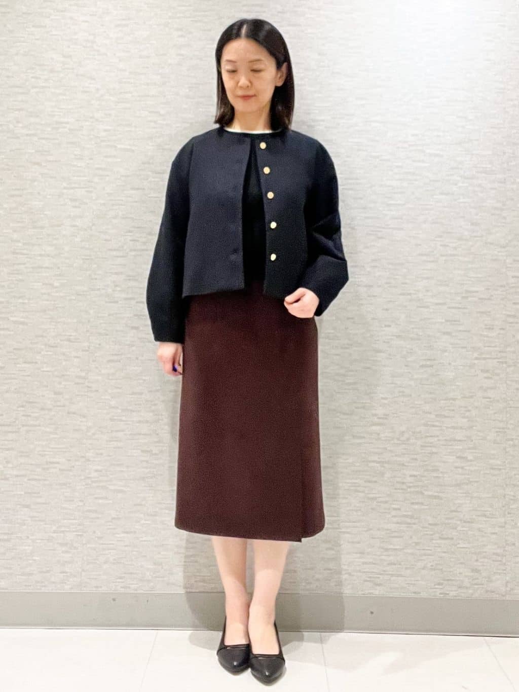 marikoさんの「Reflect｜【着映え◎／アームホールゆったり】グレンチェックジャコット」を使ったコーディネート