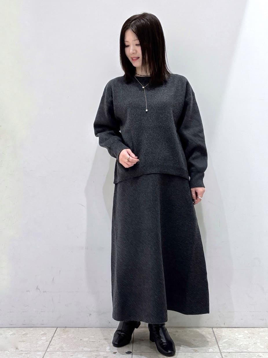 mameさんの「OPAQUE.CLIP｜撥水ショートダウン【防風／抗菌防臭／洗濯機洗い可】《SS～LL》」を使ったコーディネート