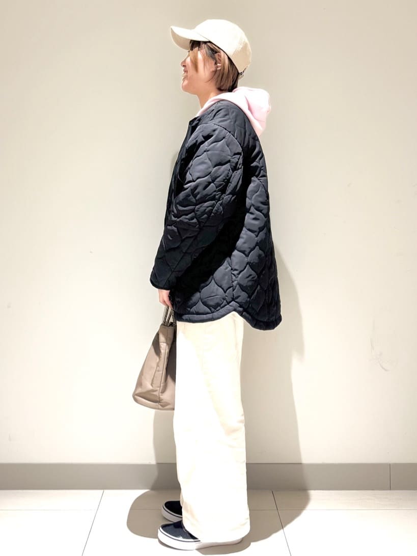 Liriさんの「Dessin｜【洗える／体型カバー】ちょうどいいニットパーカ」を使ったコーディネート