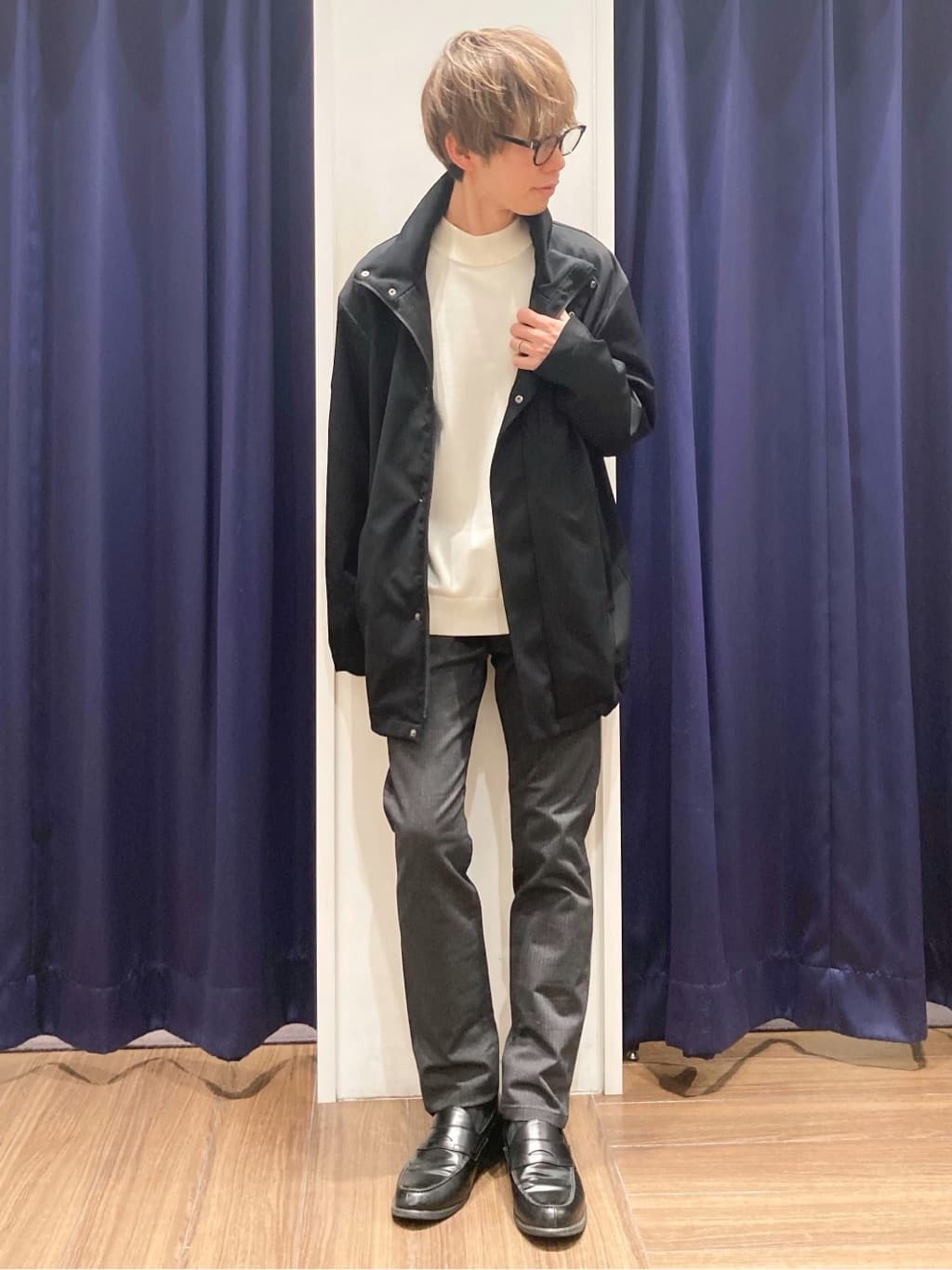 つーじーさんの「THE SHOP TK｜【3WAY】中綿ライナー付き カルゼコート　洗濯機OK/ON・OFF対応」を使ったコーディネート