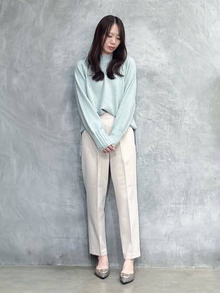 misaさんの「THE SHOP TK｜【ぎゅっとされているような暖かさ】撥水中綿ブルゾン」を使ったコーディネート