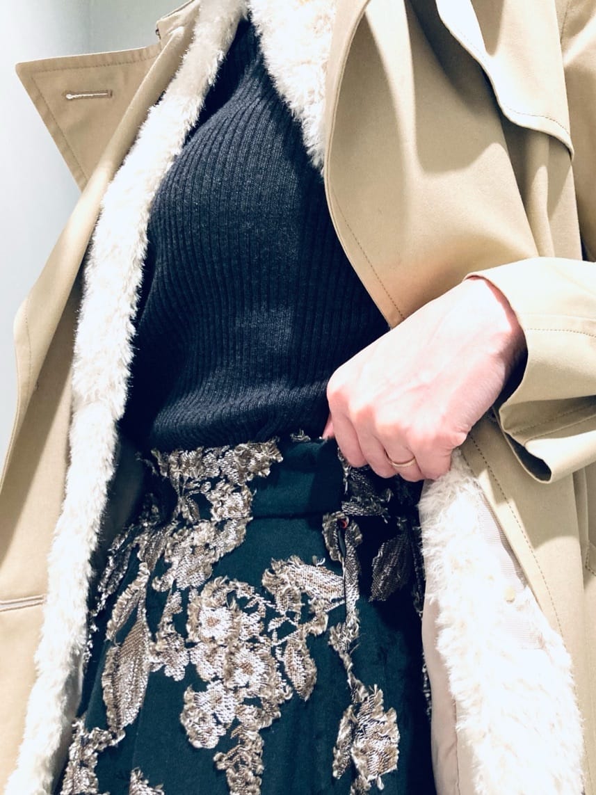Furuさんの「DRESSTERIOR｜シルクブレンドメリノウールリブプルオーバー」を使ったコーディネート