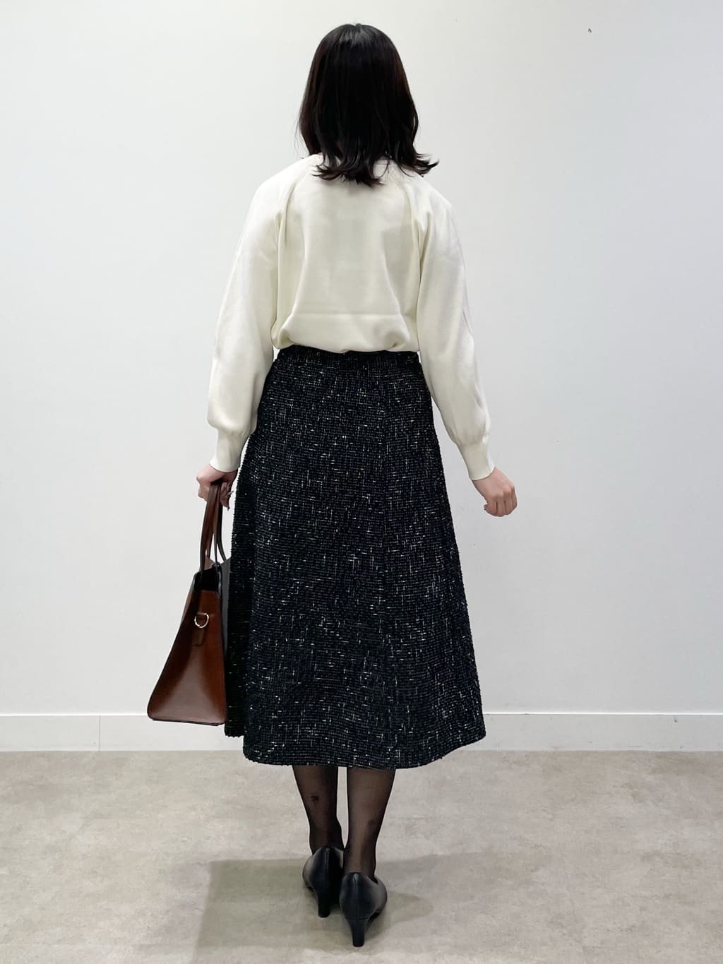 yukariさんの「Reflect｜【ゆったり着られる◎】ラグランスリーブニット」を使ったコーディネート
