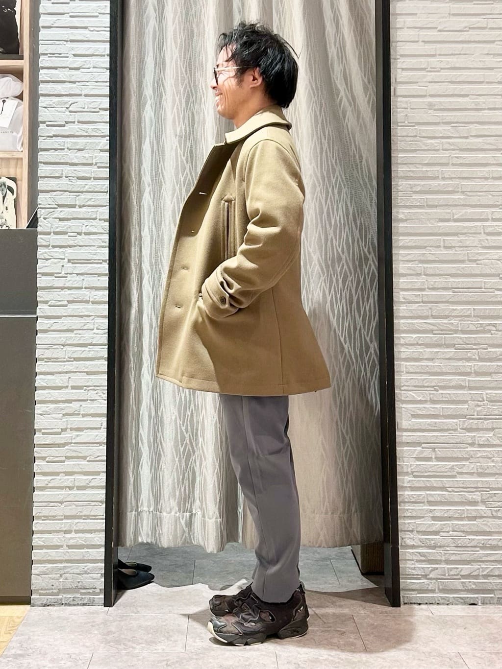 KENJI Iさんの「THE SHOP TK｜ウーリックシングルPジャケット」を使ったコーディネート