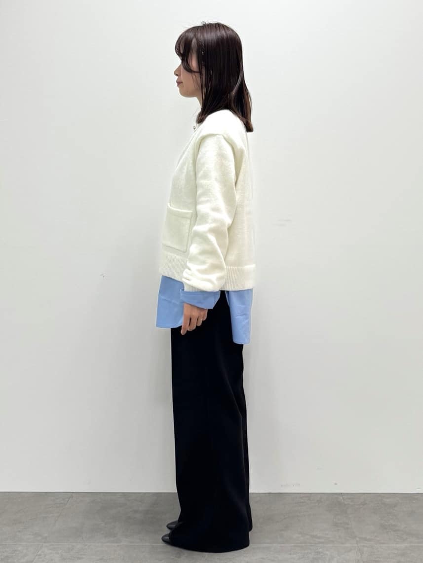 kozuさんの「index｜シャツドッキングカットソー【洗濯機OK】」を使ったコーディネート