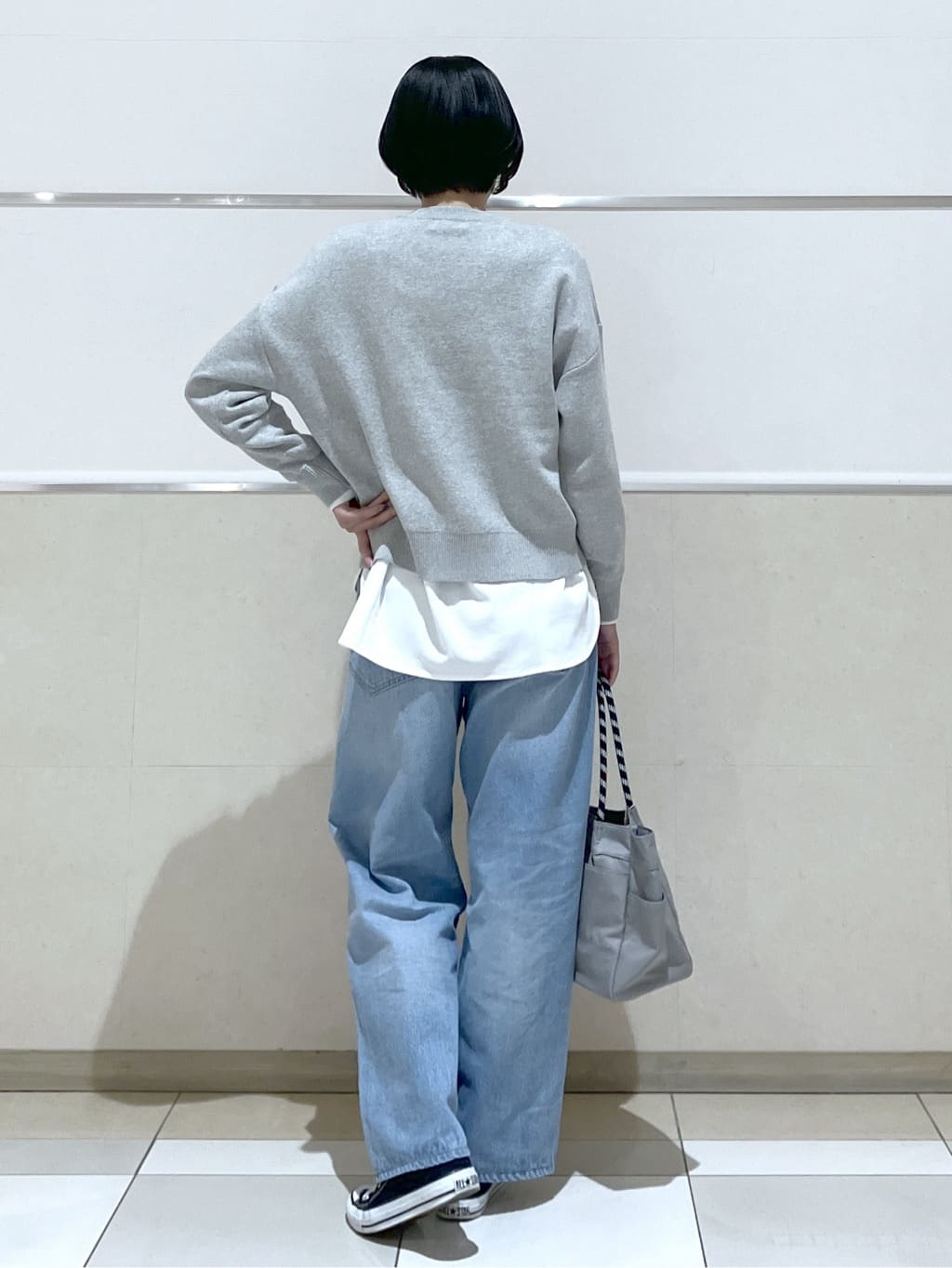 eriko さんの「Dessin｜【花粉ガード/撥水加工/洗える】ステンカラースプリングコート」を使ったコーディネート