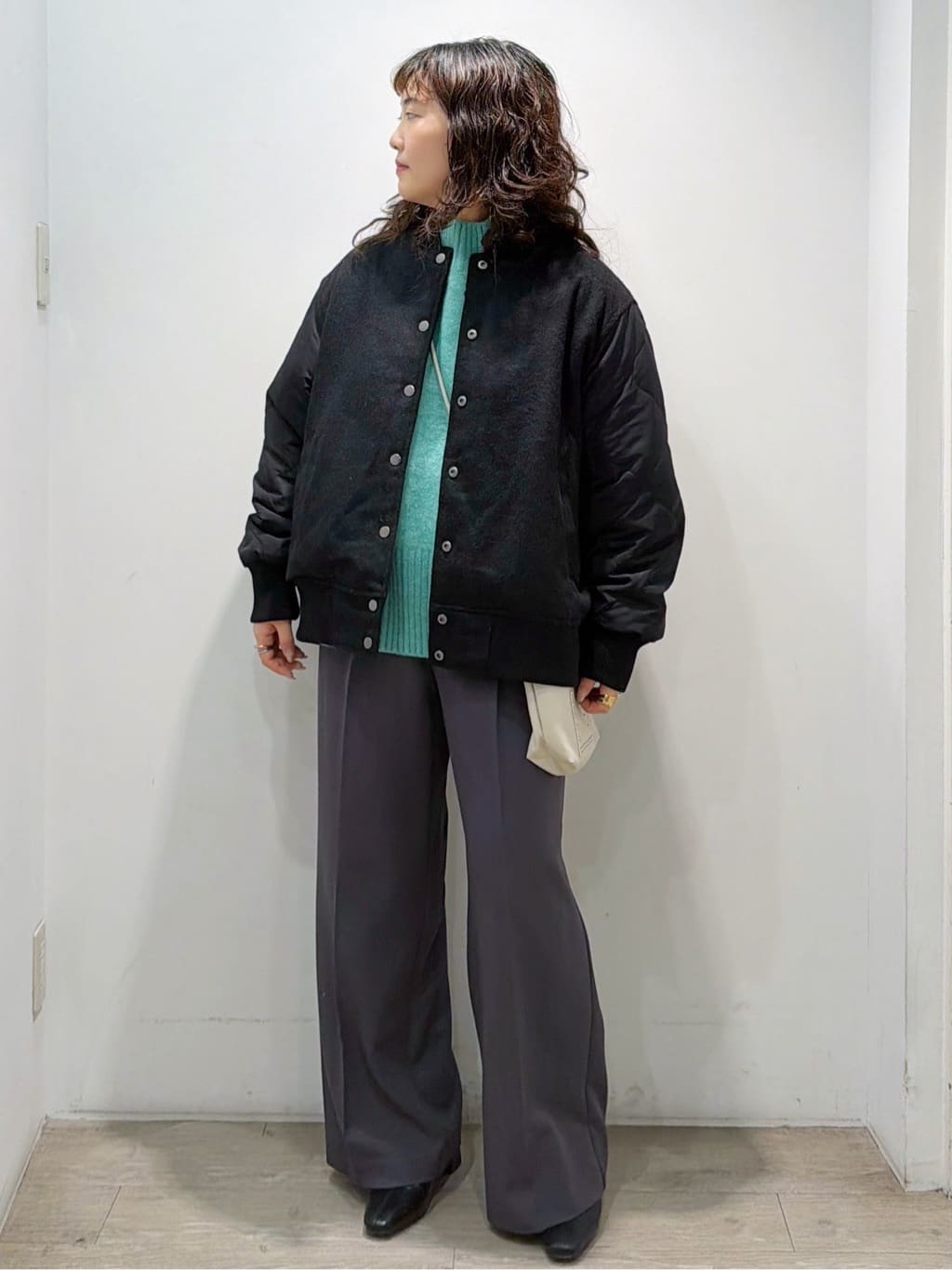 sumicaさんの「OPAQUE.CLIP｜《リバーシブル》キルティングブルゾン」を使ったコーディネート
