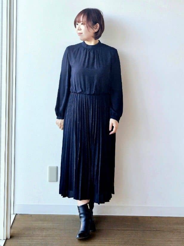 やじまさんの「UNTITLED｜【ゆったり】アルパカ混シャギー カーディガン」を使ったコーディネート
