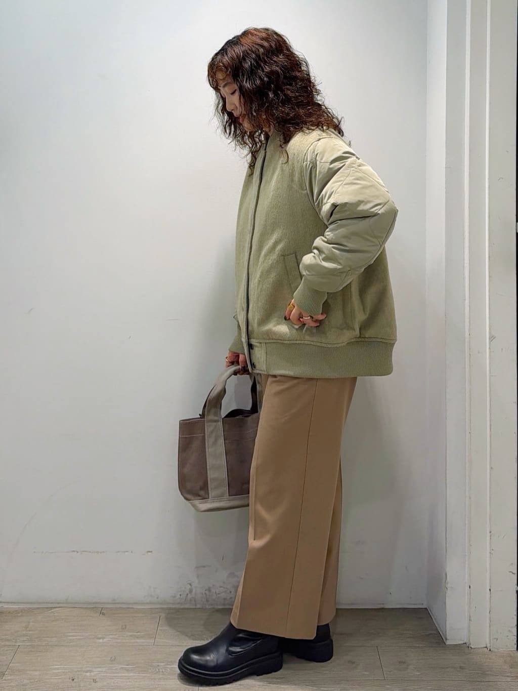 sumicaさんの「OPAQUE.CLIP｜《リバーシブル》キルティングブルゾン」を使ったコーディネート