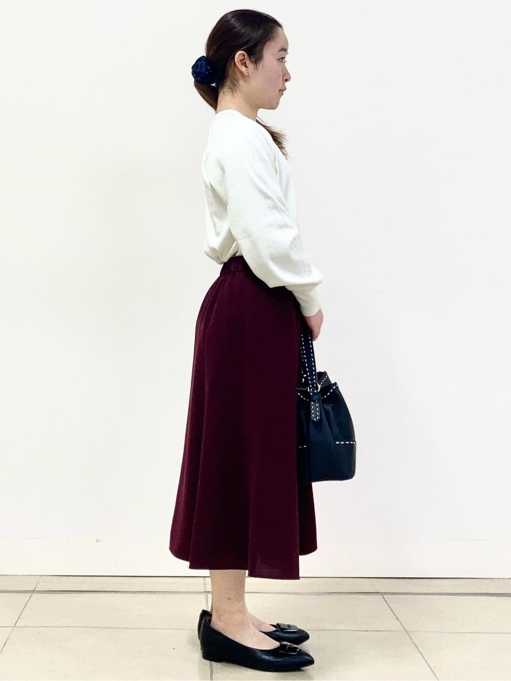 tomominさんの「Reflect｜【美シルエット】ソフトマーメイドスカート」を使ったコーディネート