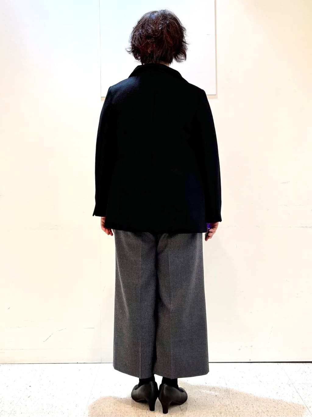 ヤスコさんの「Reflect｜アーガイル柄ハイネックニット」を使ったコーディネート