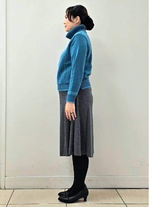 fkeさんの「Reflect｜【ほんのりラメ感◎】ふわふわフェザーヤーンハイネックニット」を使ったコーディネート