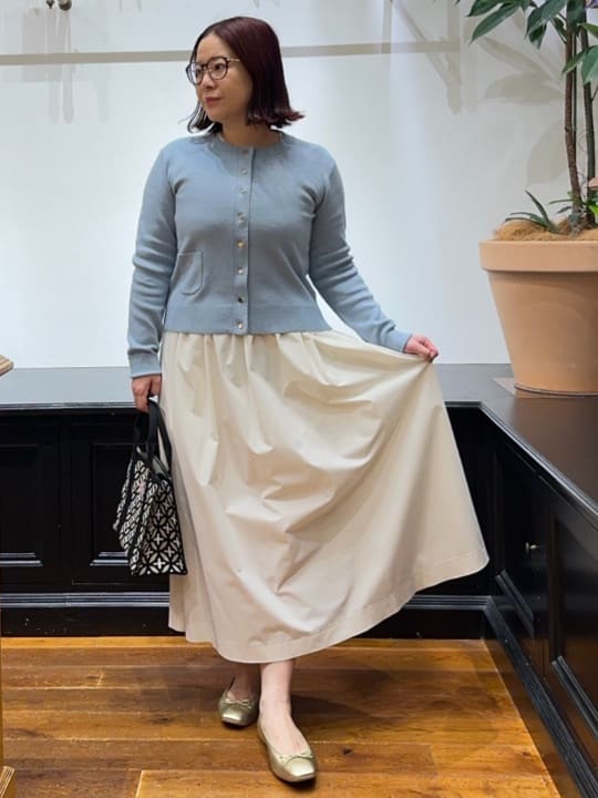 Asamiさんの「DRESSTERIOR｜【otonaMUSE5月号掲載/ウォッシャブル】タックギャザー スカート」を使ったコーディネート