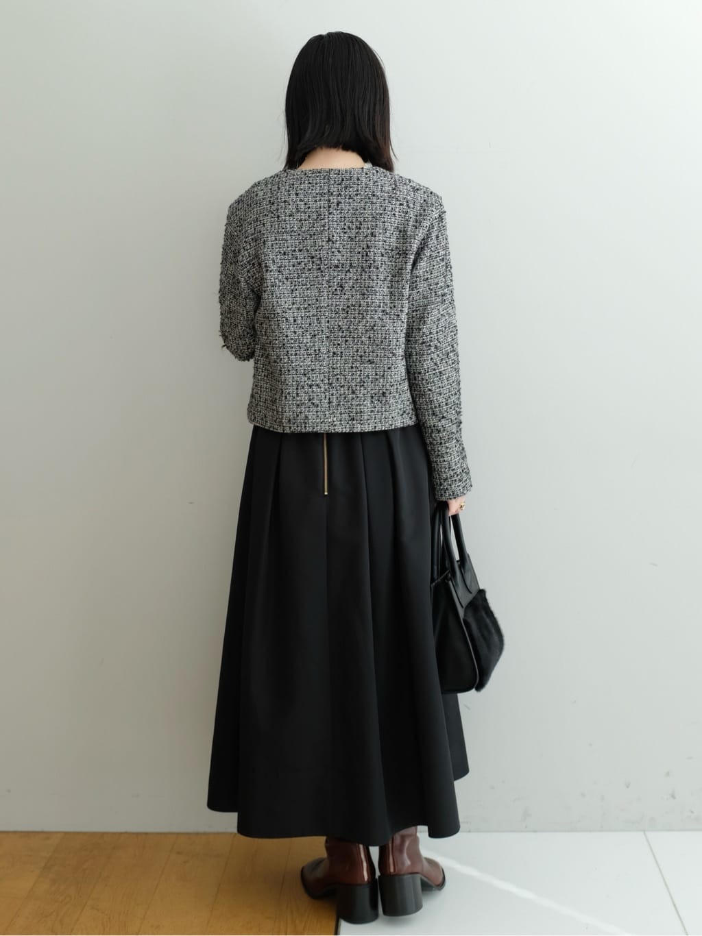 Kishimotoさんの「DRESSTERIOR｜◆ショートブーツ」を使ったコーディネート