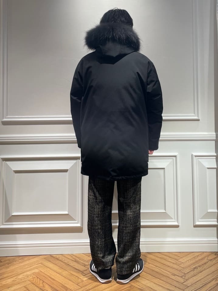 橋本さんの「DRESSTERIOR｜◆ウォッシャブル コットンカシミヤスムースニット」を使ったコーディネート