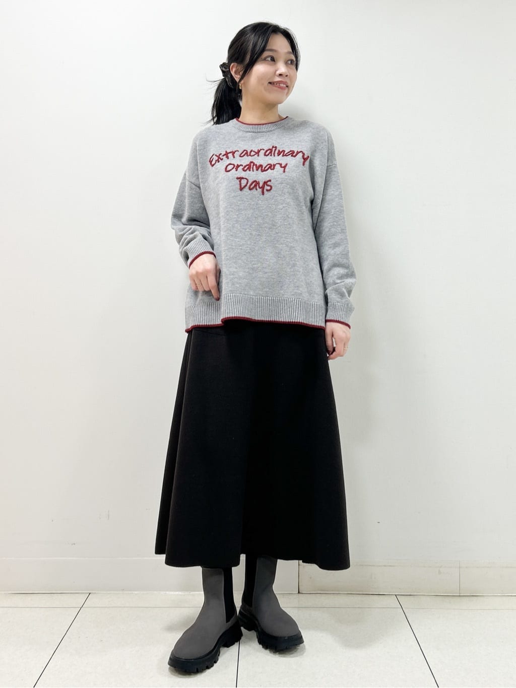 Kaiさんの「Dessin｜【撥水・2WAY】ミュラーダウンコートミドル丈」を使ったコーディネート