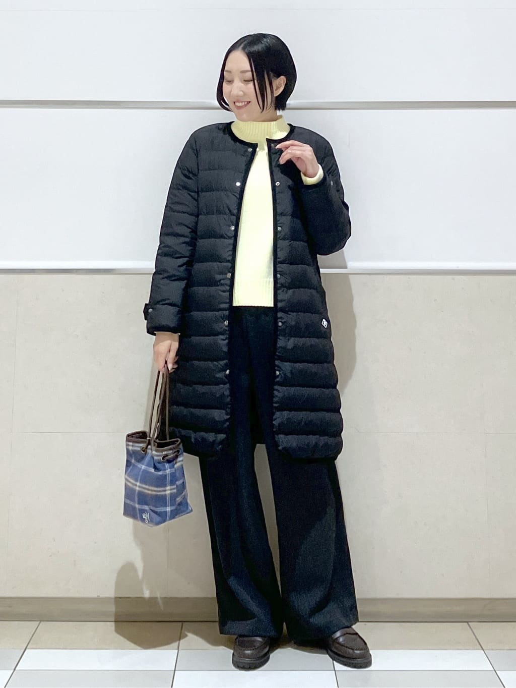 eriko さんの「Dessin｜【撥水・2WAY】ミュラーダウンコートロング丈」を使ったコーディネート