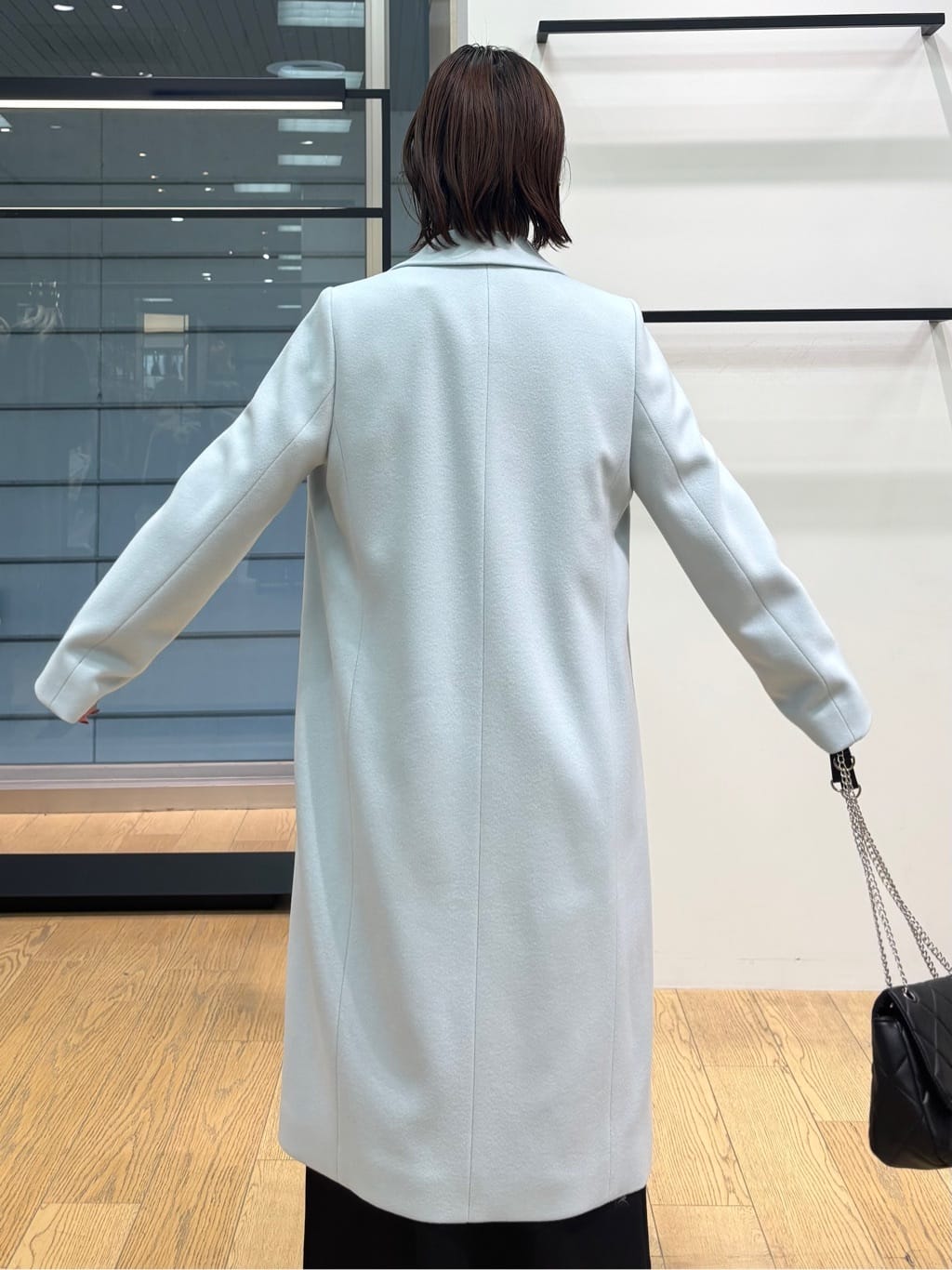 asamiさんの「INDIVI｜【SETUP可能／洗える／UVケア】ライトジャージ セミフレアスカート」を使ったコーディネート