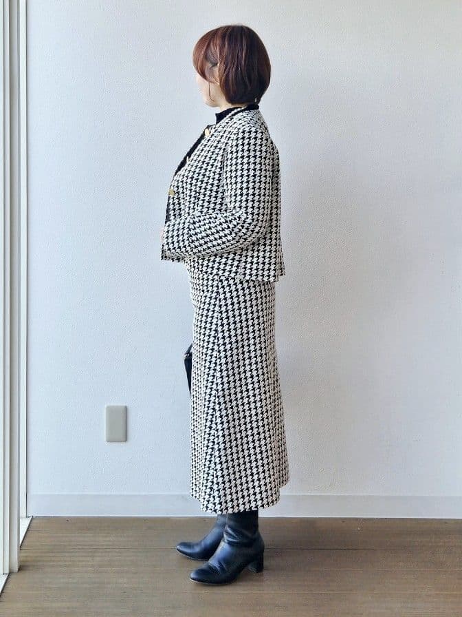 やじまさんの「UNTITLED｜【セットアップ可能】クラシックチドリ ジャケット」を使ったコーディネート