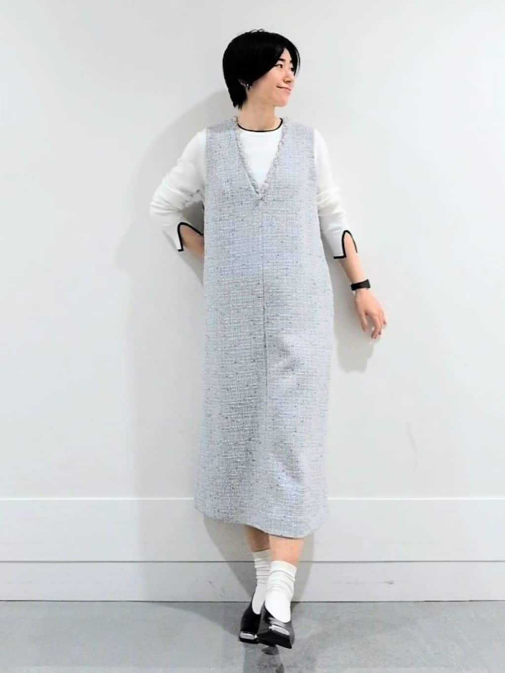 ミズタさんの「UNTITLED｜【アンサンブル可/洗える】ウォームスパンニット」を使ったコーディネート