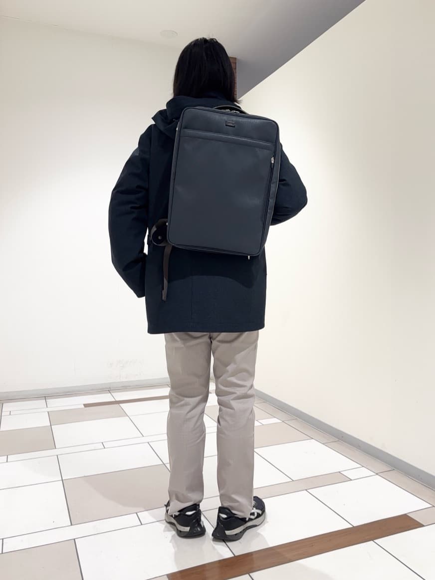 及川さんの「TAKEO KIKUCHI｜【3WAY】ドビー ダウンライナー付ブルゾン」を使ったコーディネート